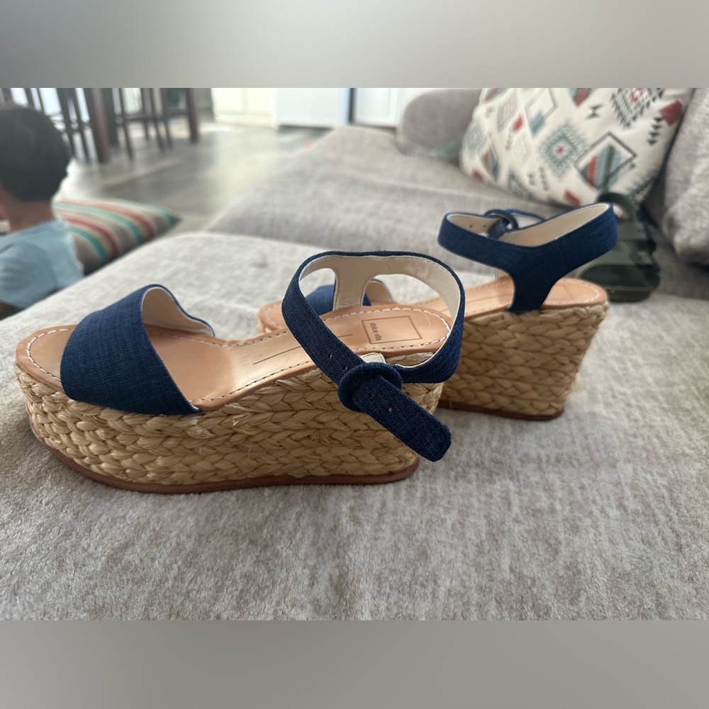 Dolce Vita Denim Wedges